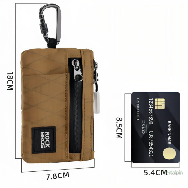 Portefeuille compact pour les sorties en plein air et la randonnée