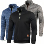 Pull homme conçu pour la randonnée en milieu naturel