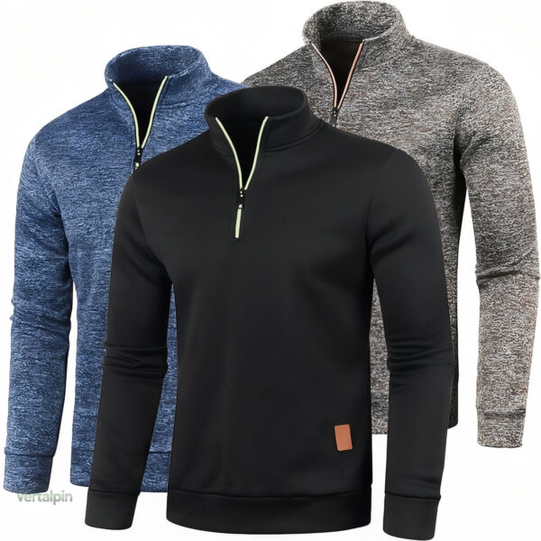 Pull homme conçu pour la randonnée en milieu naturel