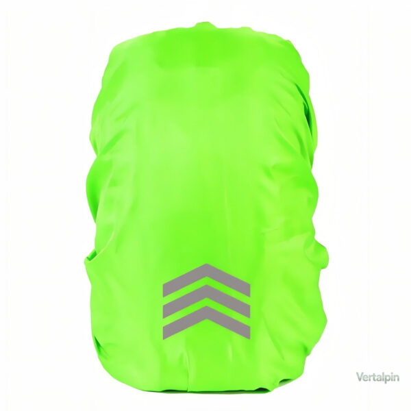 Protection fluo pour sac à dos lors de randonnées