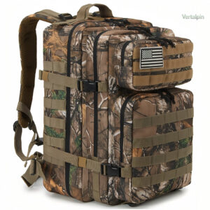 Sac à dos camouflage 45L pour randonnée et trekking