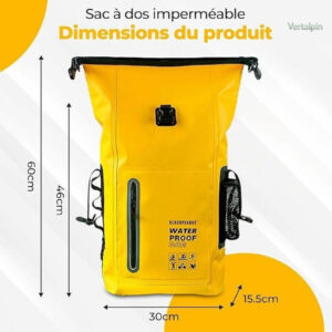 Sac à dos trekking 30L avec design étanche pratique