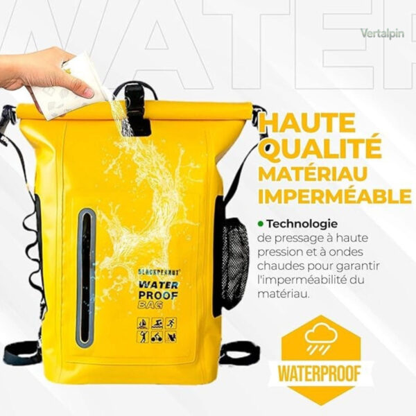 Sac à dos aventure 30L avec matériaux durables et étanches