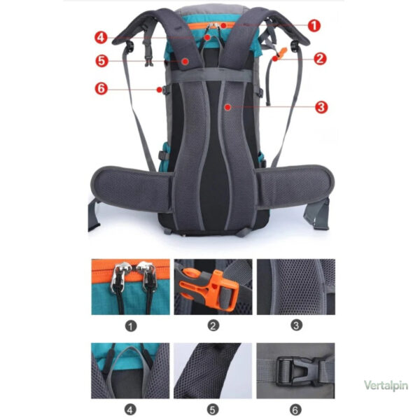 Sac à Dos Sportif 65L