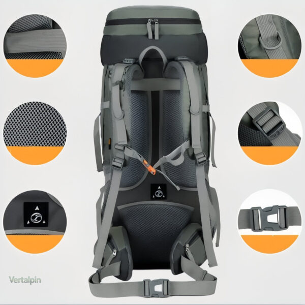 75L Sac à Dos parfait pour le camping
