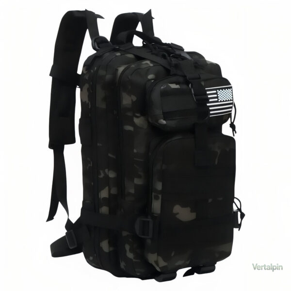 Sac à dos militaire, style utilitaire pour aventuriers