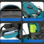 Sac à dos randonnée avec accessoires pratiques intégrés
