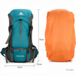Sac à dos randonnée avec housse anti-pluie