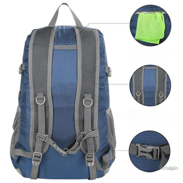 Mochila de randonnée 30L, design compact et léger