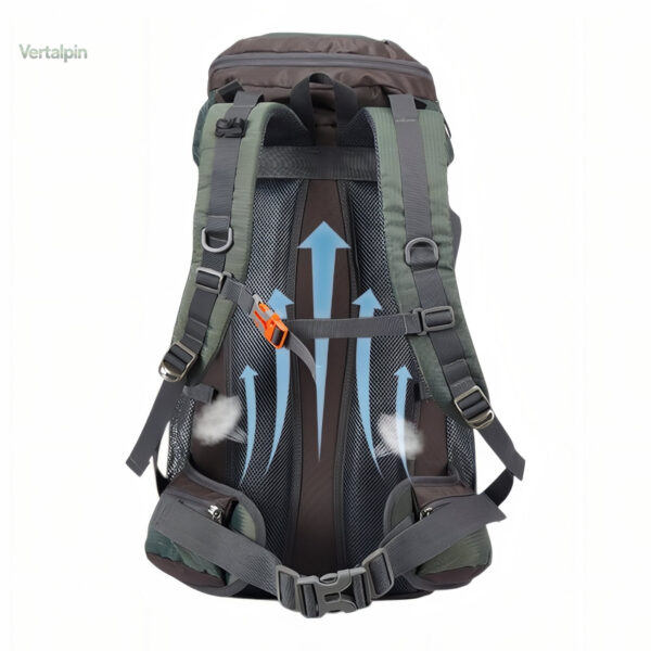 Sac à dos 70L pour homme, parfait pour les excursions