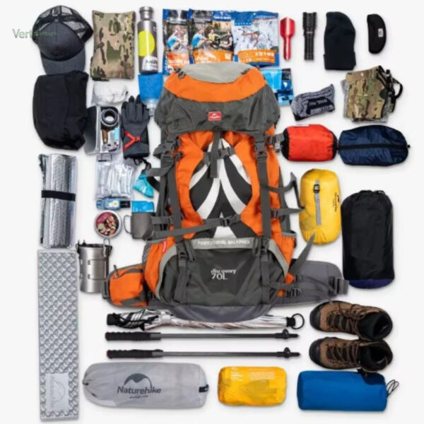 Sac à dos trekking homme avec système de ventilation