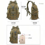Sac à dos tactique léger et fonctionnel