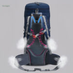 Sac à dos 60 litres pour trekking en extérieur