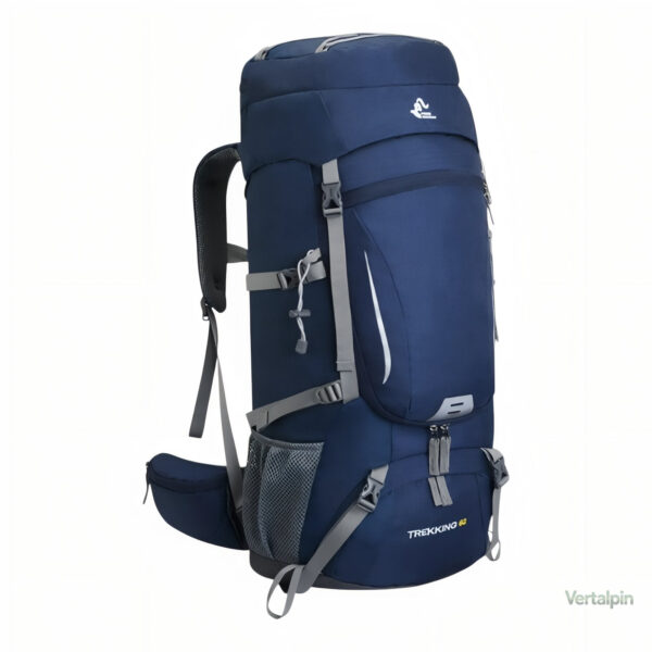 Sac à dos randonnée 60L avec housse imperméable