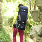 Sac à dos trekking respirant 60 litres