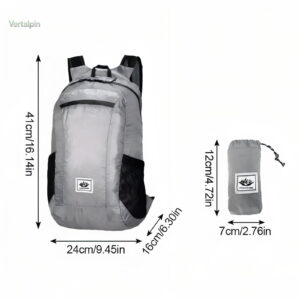 Sac à dos compact et léger pour les aventuriers