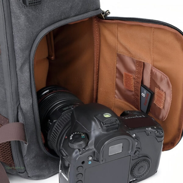 Sac à dos fonctionnel pour explorations et prises de vues