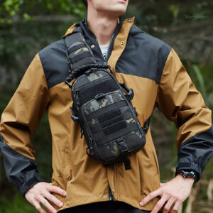 Sac bandoulière homme léger pour activités en extérieur
