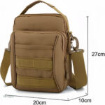 Sac bandoulière pratique pour excursions en nature