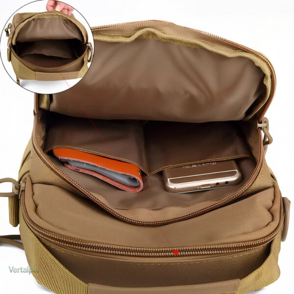 Sac à dos de randonnée avec bandoulière ajustable