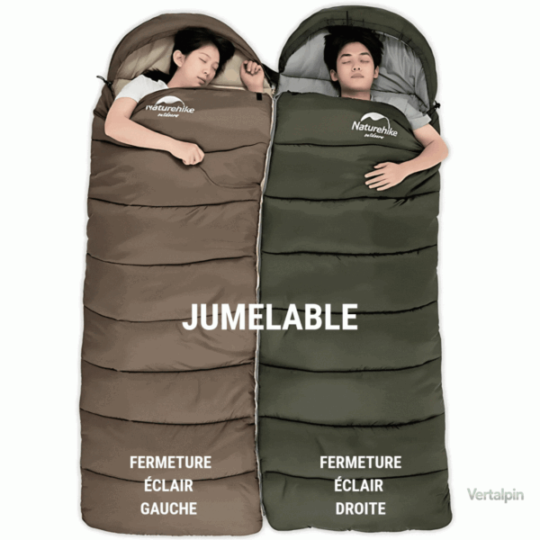 Sac de couchage confortable pour les nuits en plein air