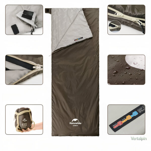 Sac de couchage minimaliste pour les randonneurs