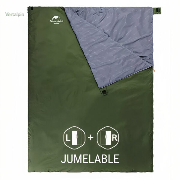 Duvet respirant pour les températures estivales