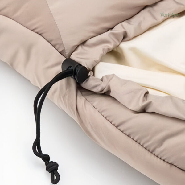 Espace suffisant pour se mouvoir dans le duvet
