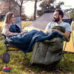 Duvet léger pour sac de couchage en plein air
