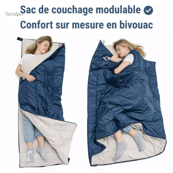 Sac de couchage randonnée, léger et pratique à transporter