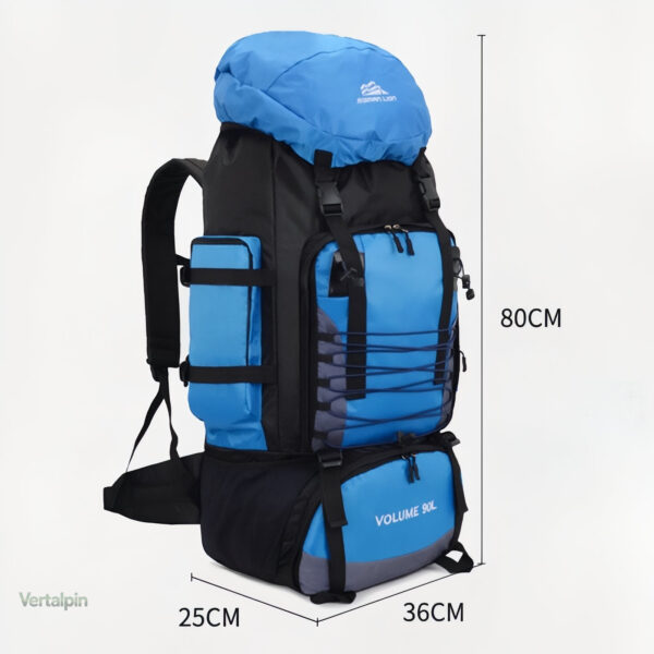 Sac randonnée homme, 90 litres capacité pour tous vos besoins