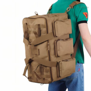 Sac à dos de randonnée 55L, design militaire robuste