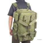 Sac à dos 55L, style militaire adapté aux treks