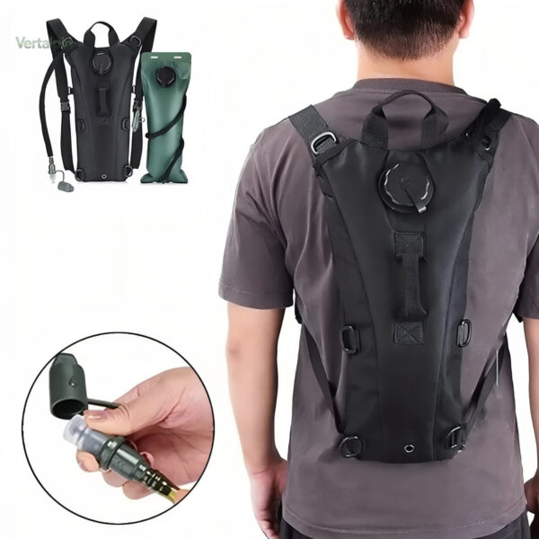 Sac à dos avec compartiment pour gourde de 3L