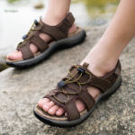 Sandales de marche homme, design pratique