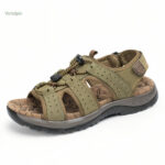 Chaussures outdoor en cuir pour hommes actifs