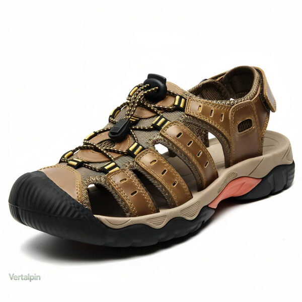 sandales-randonnee-cuir-homme-1 Sandales Randonnée Cuir Homme
