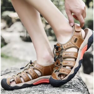 Sandales Cuir pour hommes, parfaites pour la randonnée