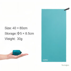 Accessoire de randonnée léger et absorbant