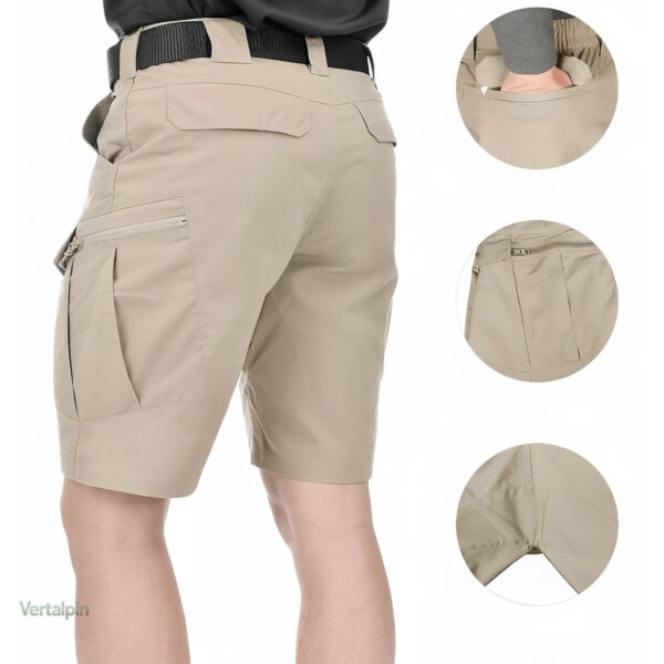 Short randonnée homme en tissu léger et résistant
