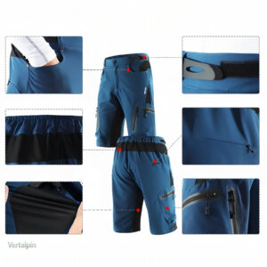 Short homme léger avec poches fonctionnelles