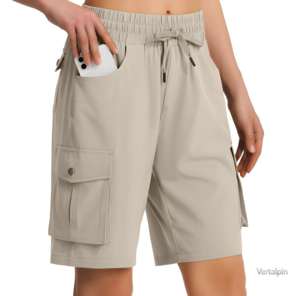 Short randonnée femme en version longue pour confort optimal