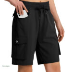 Vêtements de randonnée femme : short long pour variétés d'activités
