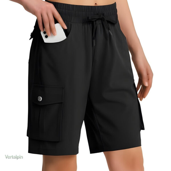 Vêtements de randonnée femme : short long pour variétés d'activités