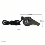 Sifflet Boussole compact pour les aventures en nature