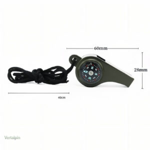 Sifflet Boussole compact pour les aventures en nature