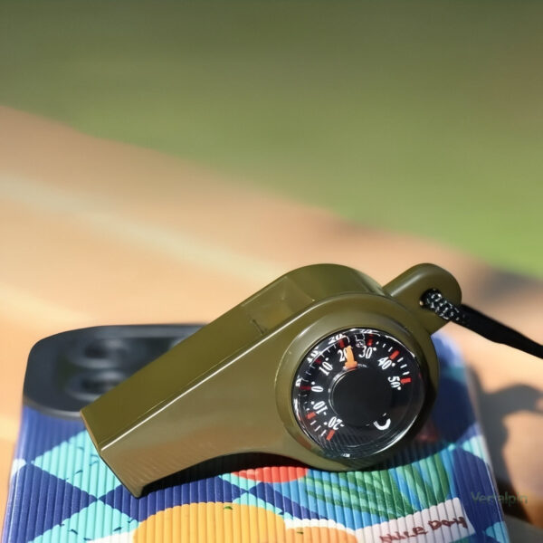 Sifflet Boussole léger, idéal pour les excursions en plein air