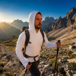 Vêtement de randonnée anti-UV pour homme