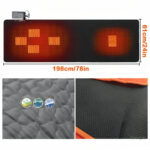Accessoire de camping : tapis chauffant pratique et léger