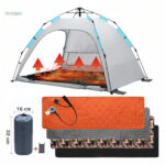 Tapis chauffant compact pour trekking et randonnée